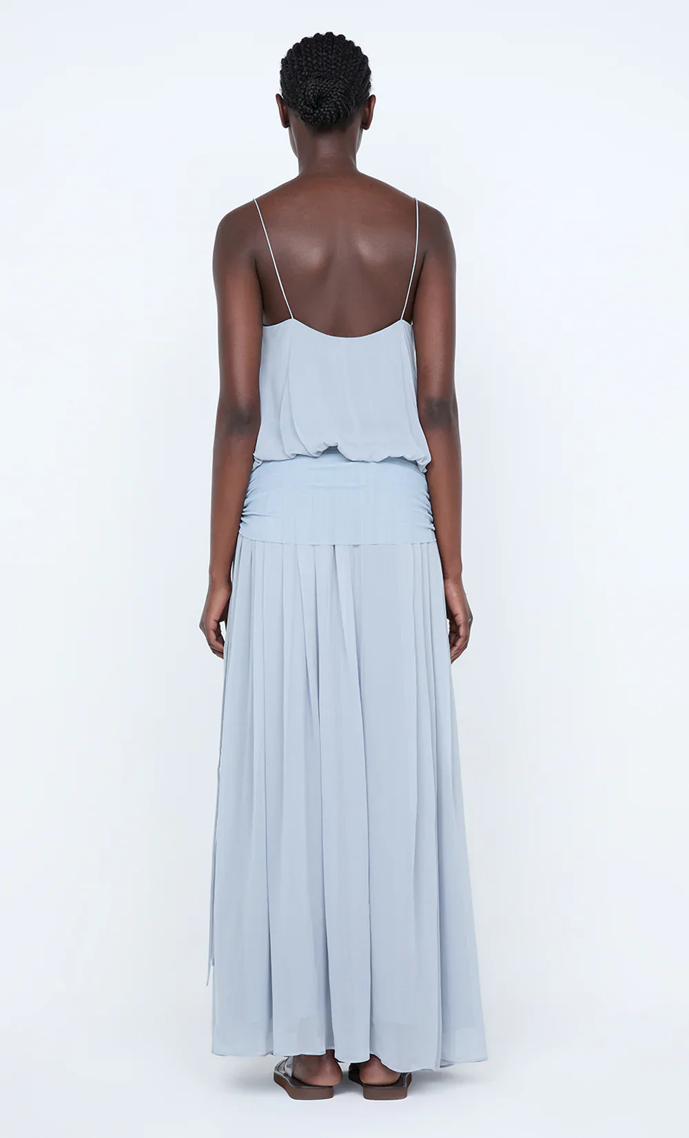 BEC + BRIDGE - CAMILLE BLOUSON DRESS (CLOUD BLUE) - Image 5