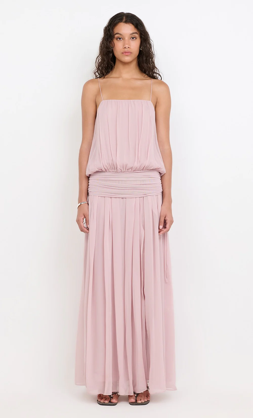 BEC + BRIDGE - CAMILLE BLOUSON DRESS (MAUVE)