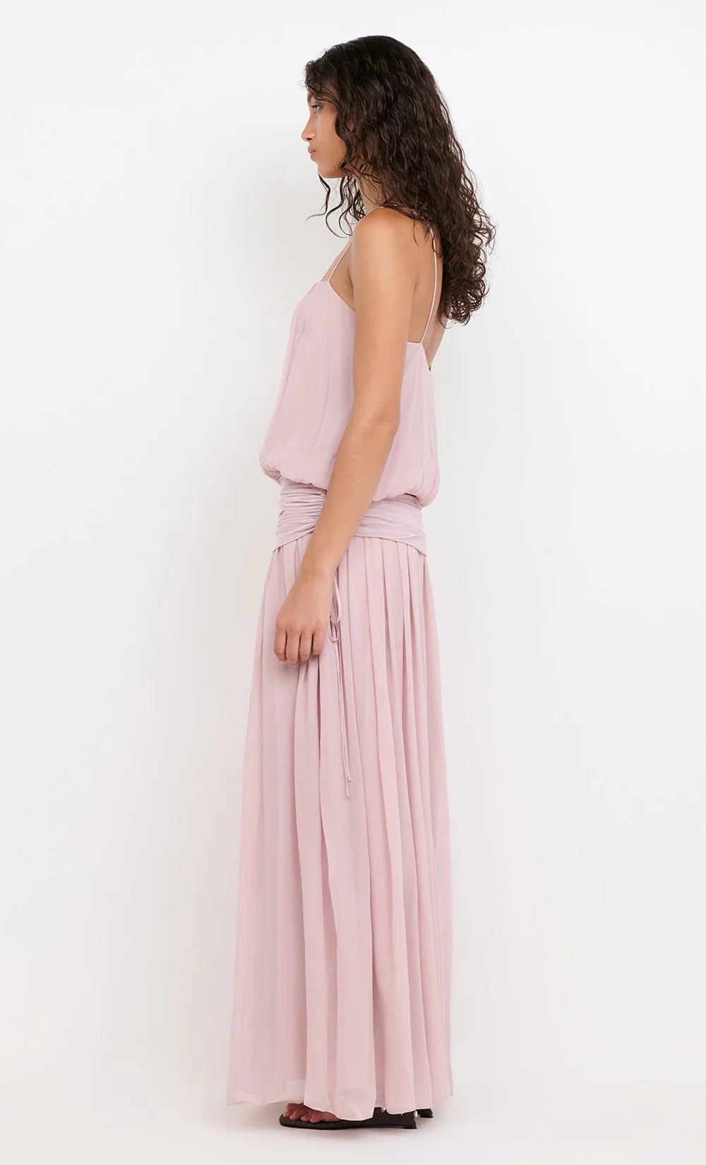 BEC + BRIDGE - CAMILLE BLOUSON DRESS (MAUVE) - Image 4