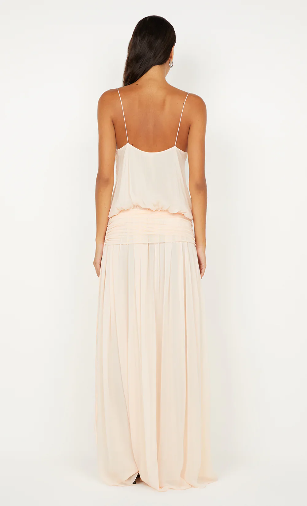 BEC + BRIDGE CAMILLE BLOUSON DRESS (PEACH) - Image 2