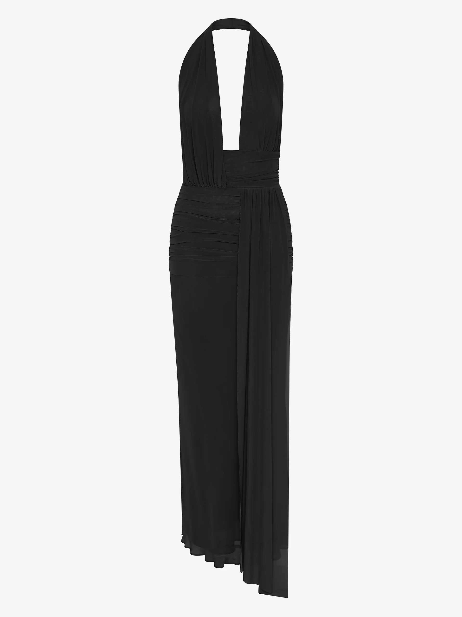 BEC + BRIDGE - CASSIS DRAPE MAXI DRESS (BLACK) - Image 5
