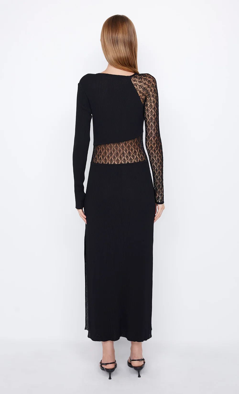 BEC + BRIDGE - CHANTELLE LONG SLEEVE DRESS (BLACK)  FINAL SALE - Image 2