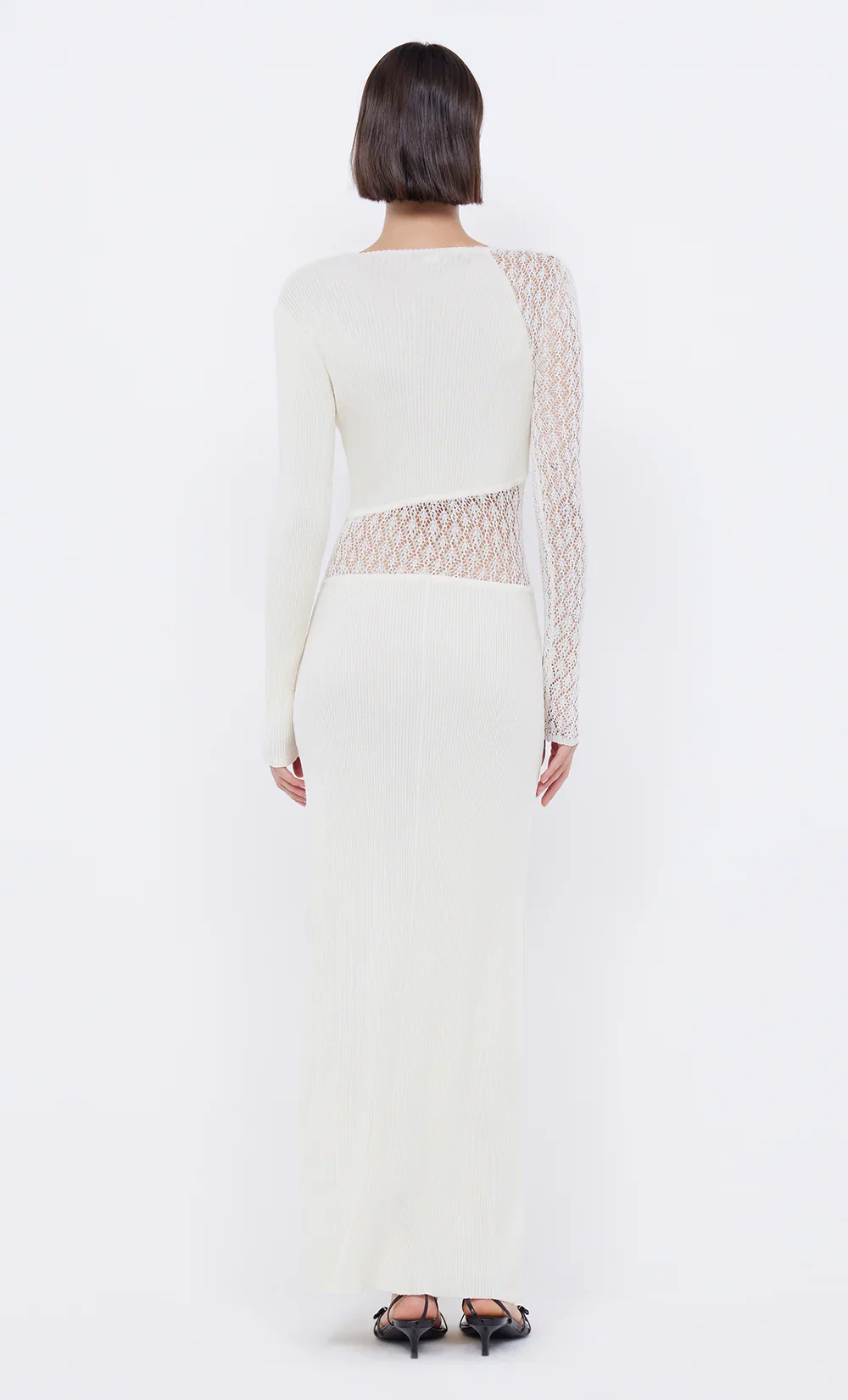 BEC + BRIDGE - CHANTELLE LONG SLEEVE DRESS (IVORY)  FINAL SALE - Image 2