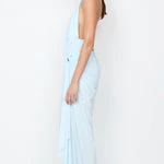 BEC + BRIDGE - CLEMENTINE TWIST DRESS (ARTIC BLUE) - Image 6