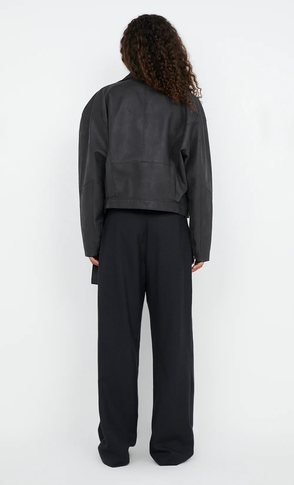 BEC + BRIDGE - DAVIE BOMBER (WASHED BLACK) - Image 2