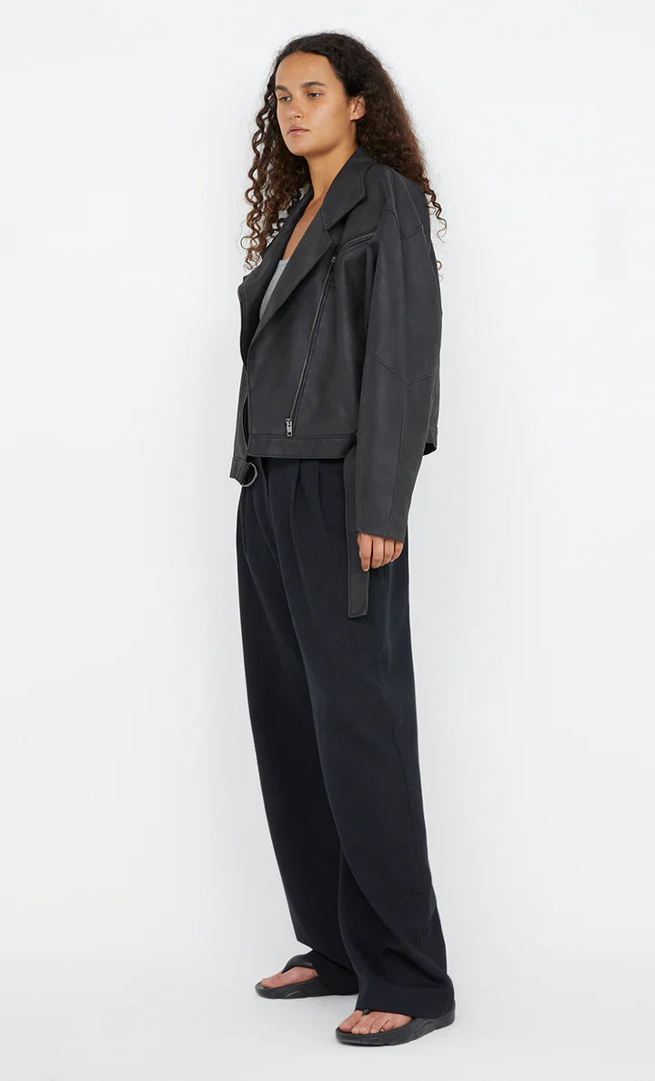 BEC + BRIDGE - DAVIE BOMBER (WASHED BLACK) - Image 3