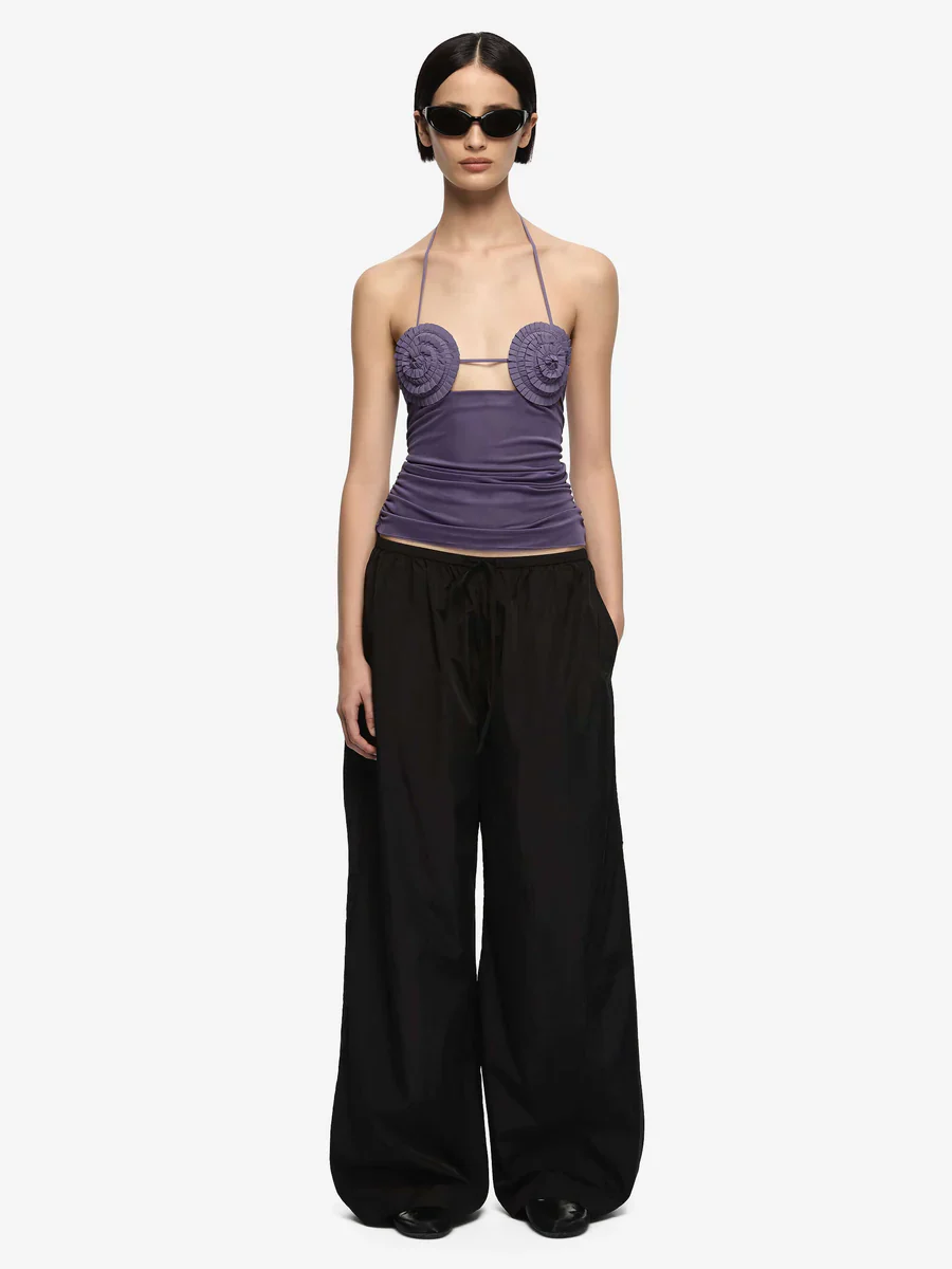 BEC + BRIDGE - DELILAH SPIRAL TOP (AMETHYST)