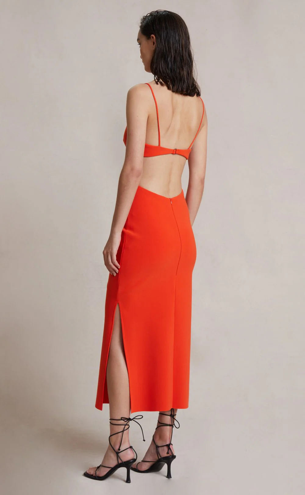 BEC & BRIDGE - Ella Midi Dress (Flame) - Image 4