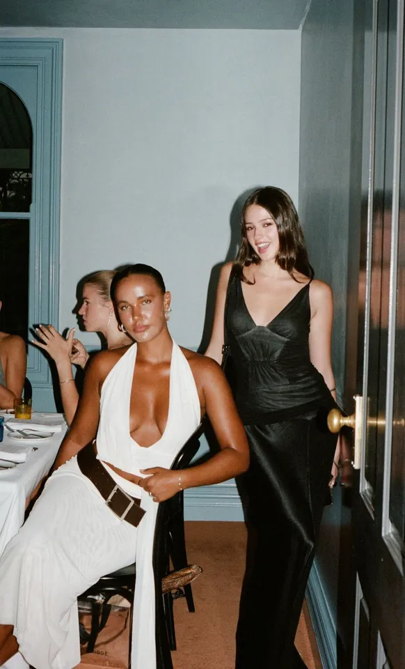 BEC + BRIDGE - EVA DRAPED TOP (SNOW) - Image 4
