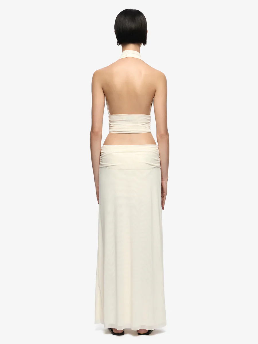BEC + BRIDGE - EVA DRAPED TOP (SNOW) - Image 5