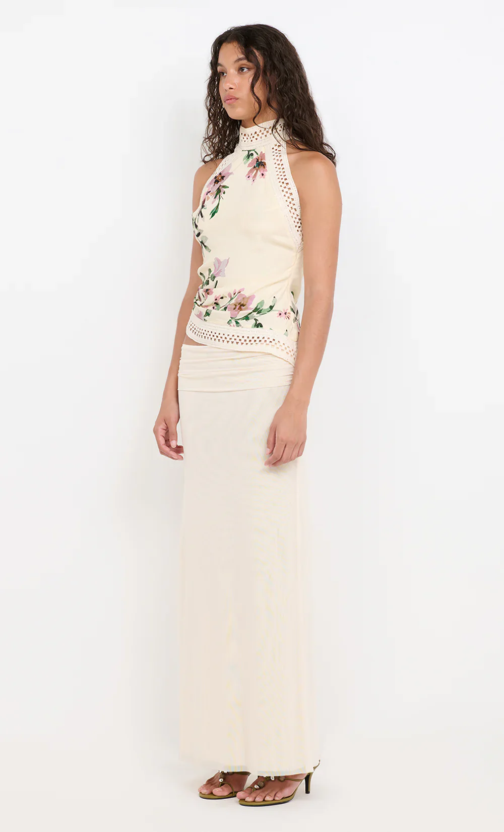 BEC + BRIDGE - EVA MAXI SKIRT (SNOW) - Image 3