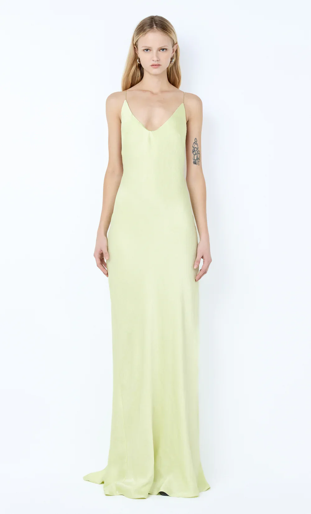 BEC + BRIDGE - FLORENCE SCOOP MAXI DRESS (WASABI)