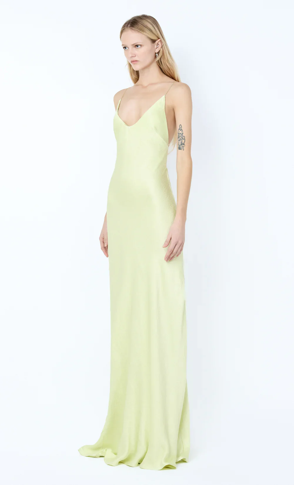 BEC + BRIDGE - FLORENCE SCOOP MAXI DRESS (WASABI) - Image 3