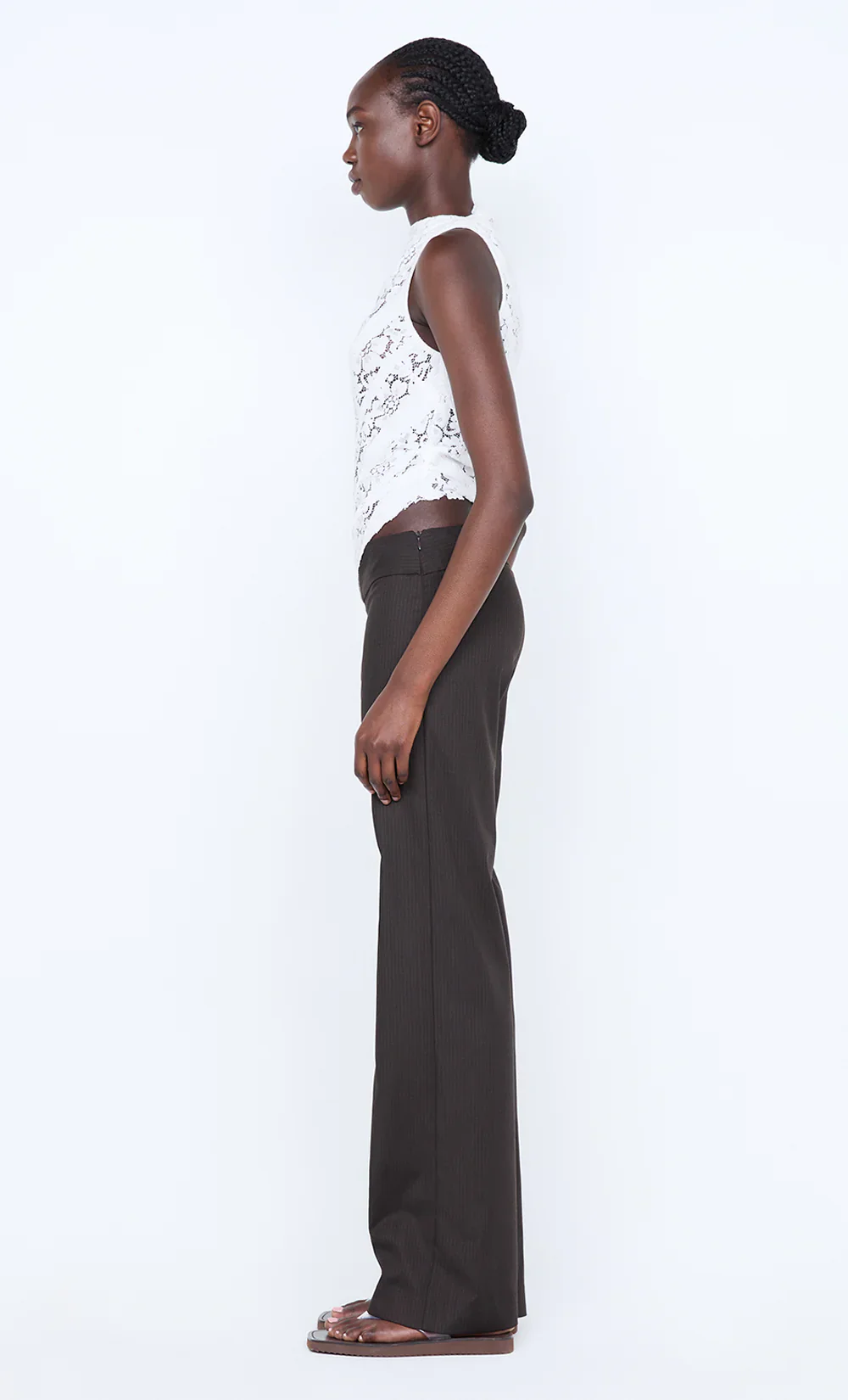 BEC + BRIDGE - HENRIETTA ASYM TOP (WHITE) - Image 5
