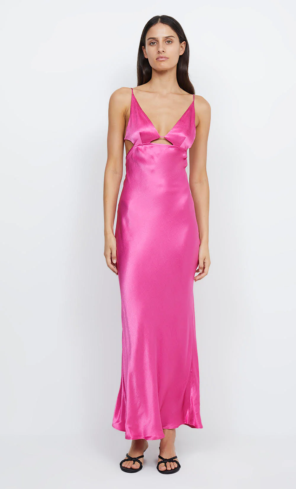 BEC + BRIDGE - INDI STRAPPY MAXI DRESS (Deep Pink)
