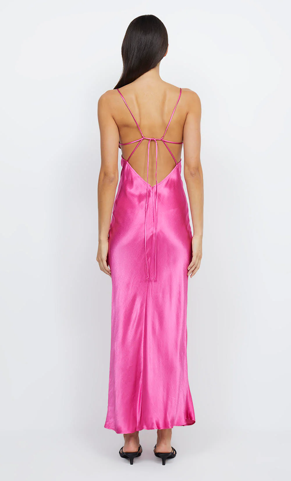 BEC + BRIDGE - INDI STRAPPY MAXI DRESS (Deep Pink) - Image 2