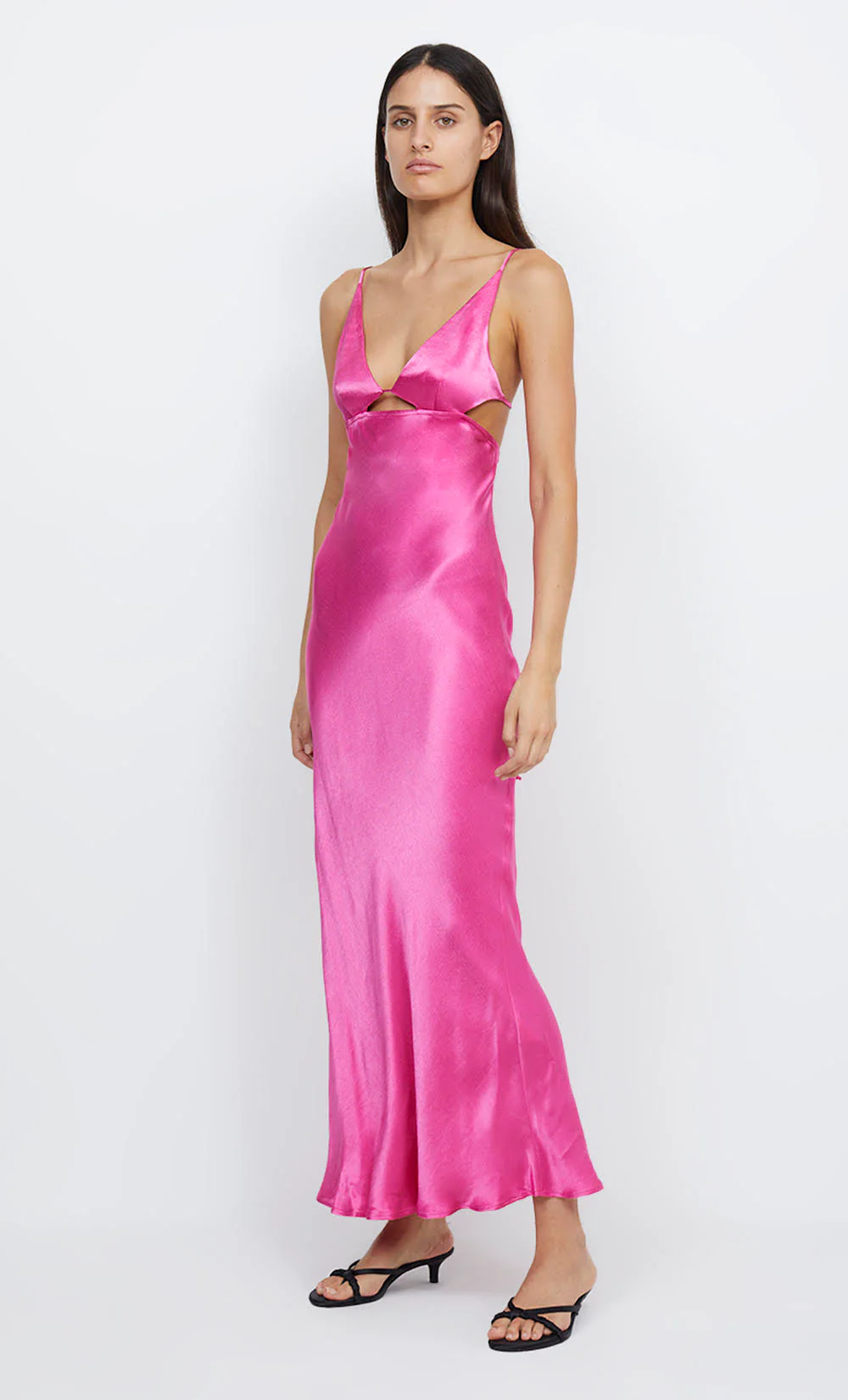 BEC + BRIDGE - INDI STRAPPY MAXI DRESS (Deep Pink) - Image 4