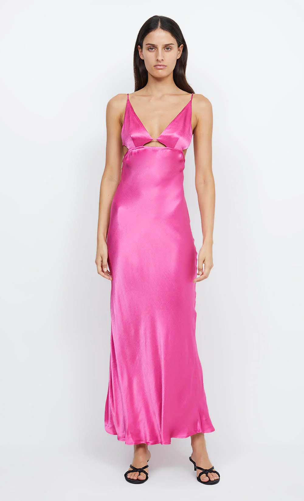 BEC + BRIDGE - INDI STRAPPY MAXI DRESS (Deep Pink) - Image 5