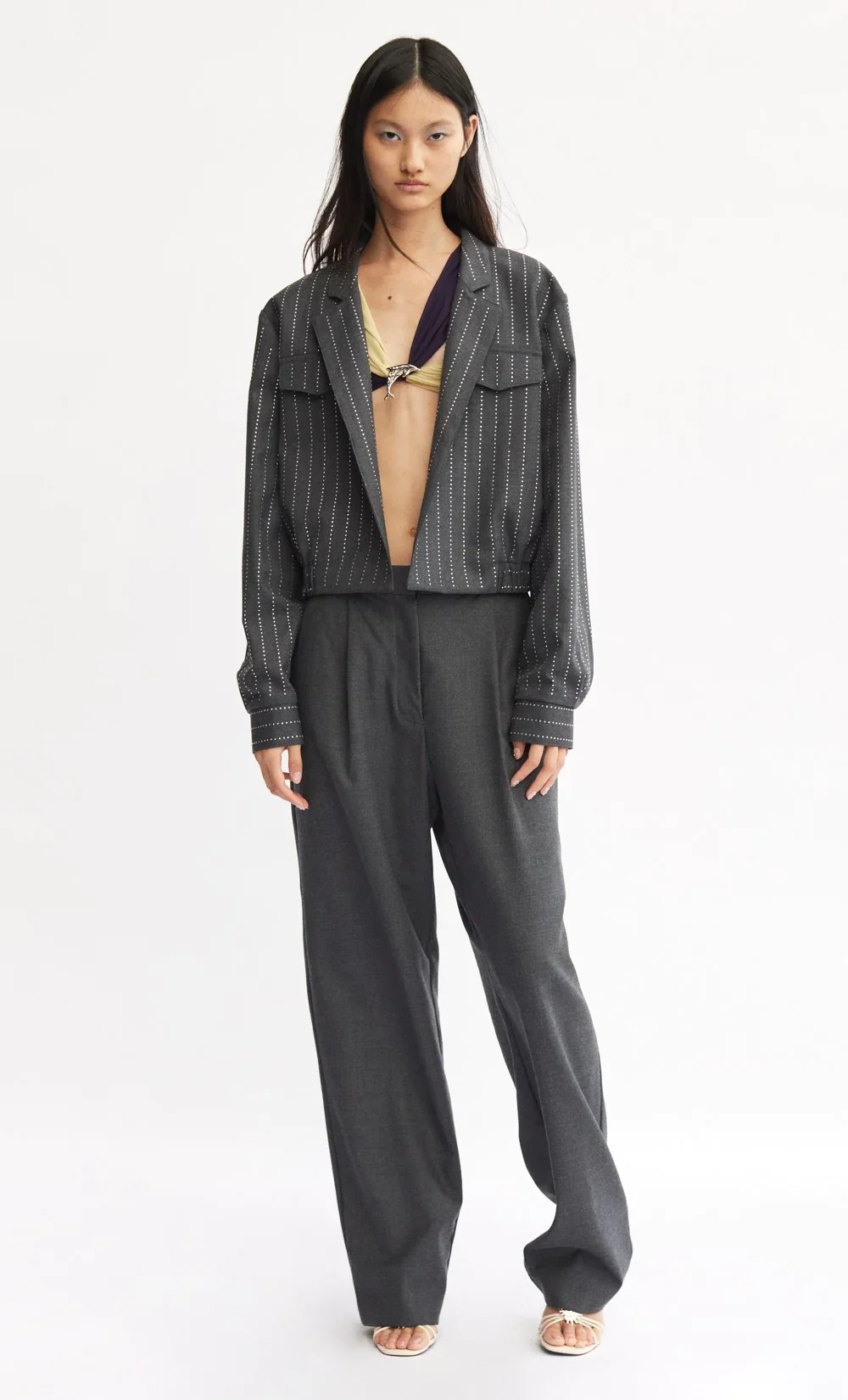 BEC + BRIDGE- INTERSTELLAR BOMBER (Charcoal/Silver)