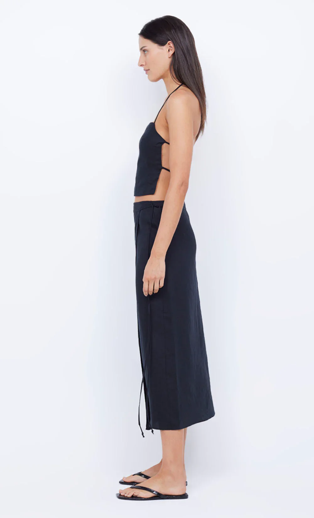 BEC + BRIDGE - JAYDEN APRON TOP (BLACK)  FINAL SALE - Image 4