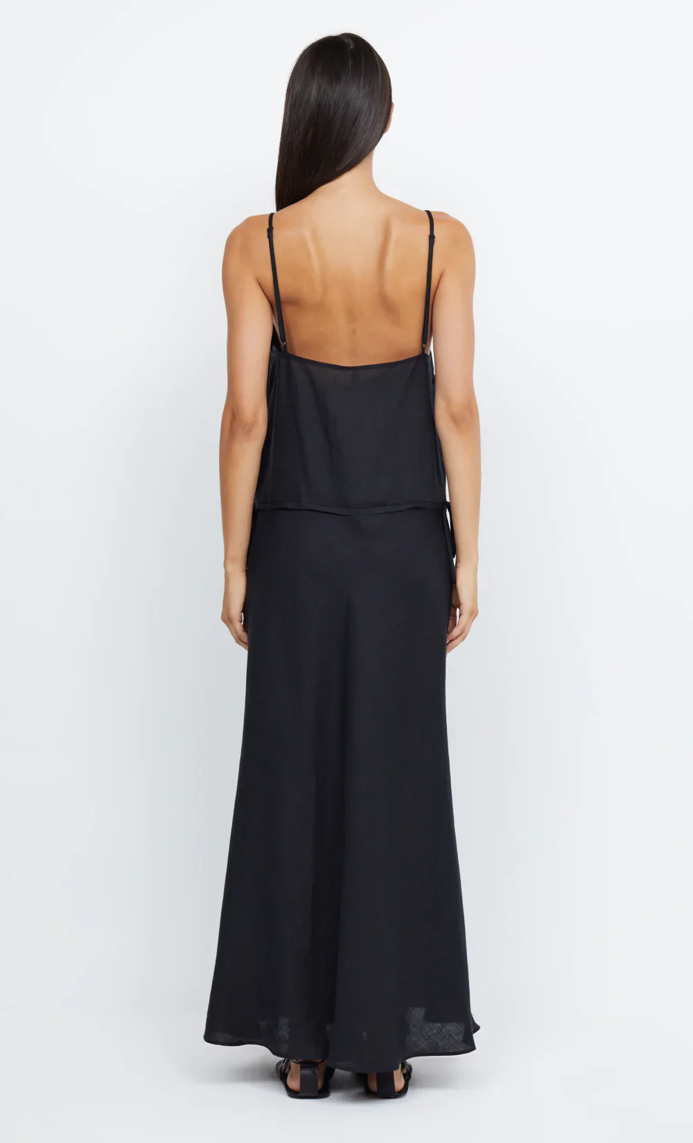 BEC + BRIDGE - JAYDEN WRAP MAXI DRESS (BLACK)  FINAL SALE - Image 2