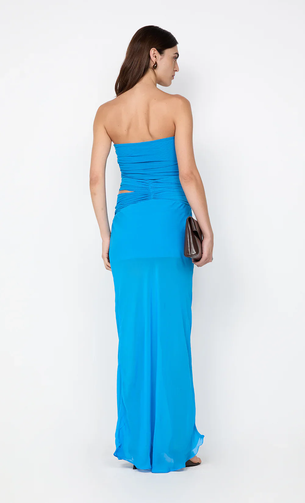 BEC + BRIDGE - JEHNAYA STRAPLESS MAXI DRESS (ASTER BLUE) - Image 4
