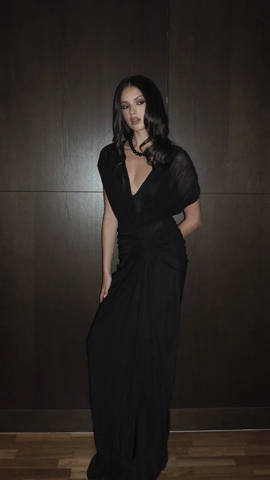 BEC + BRIDGE - LEIA DRAPE MAXI DRESS (BLACK) - Image 2