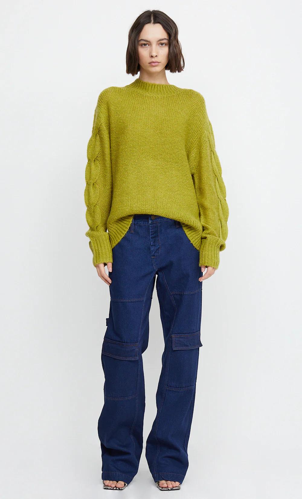 BEC + BRIDGE - MARION KNIT JUMPER (Fern Green)