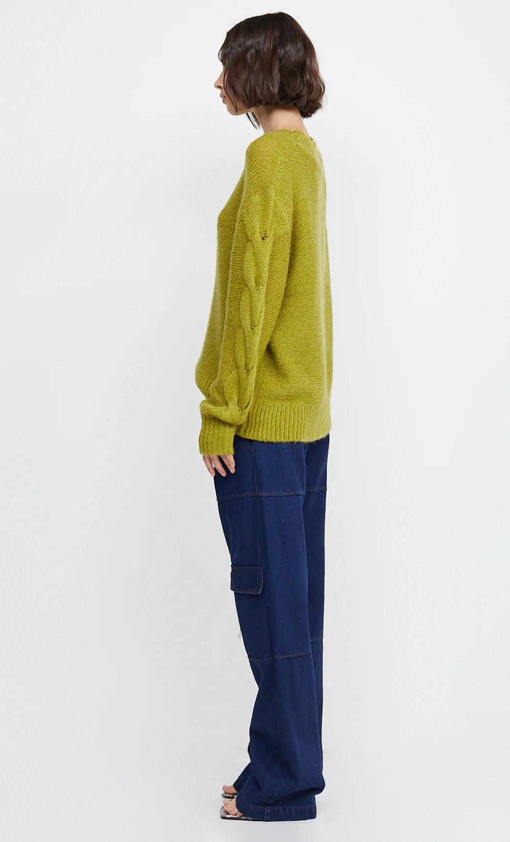 BEC + BRIDGE - MARION KNIT JUMPER (Fern Green) - Image 4