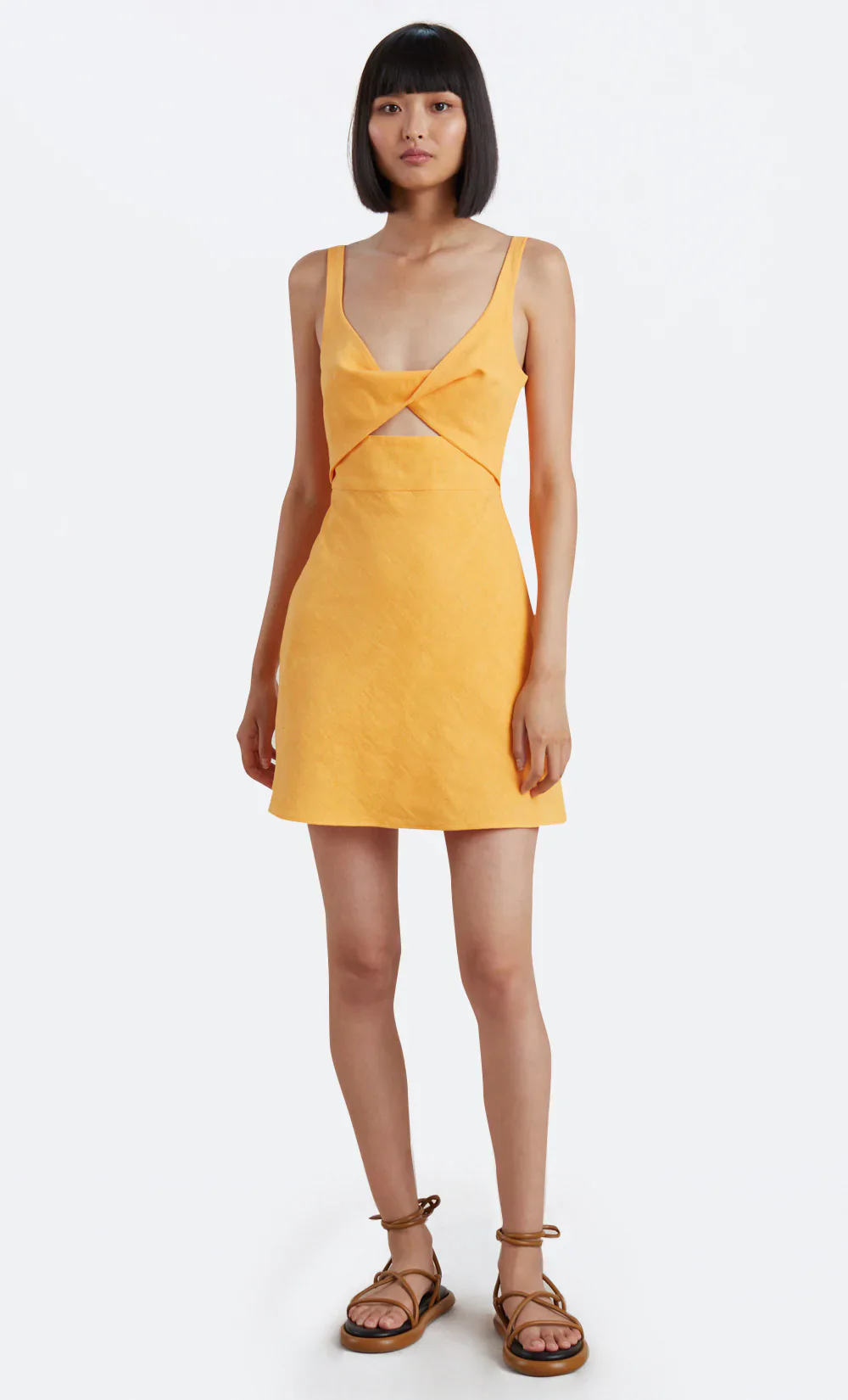 BEC + BRIDGE - PHOEBE MINI DRESS (Mandarin) FINAL SALE