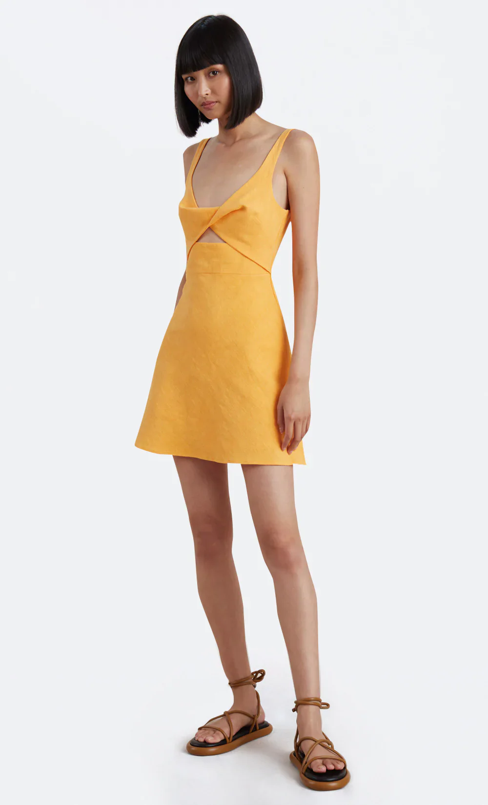BEC + BRIDGE - PHOEBE MINI DRESS (Mandarin) FINAL SALE - Image 3