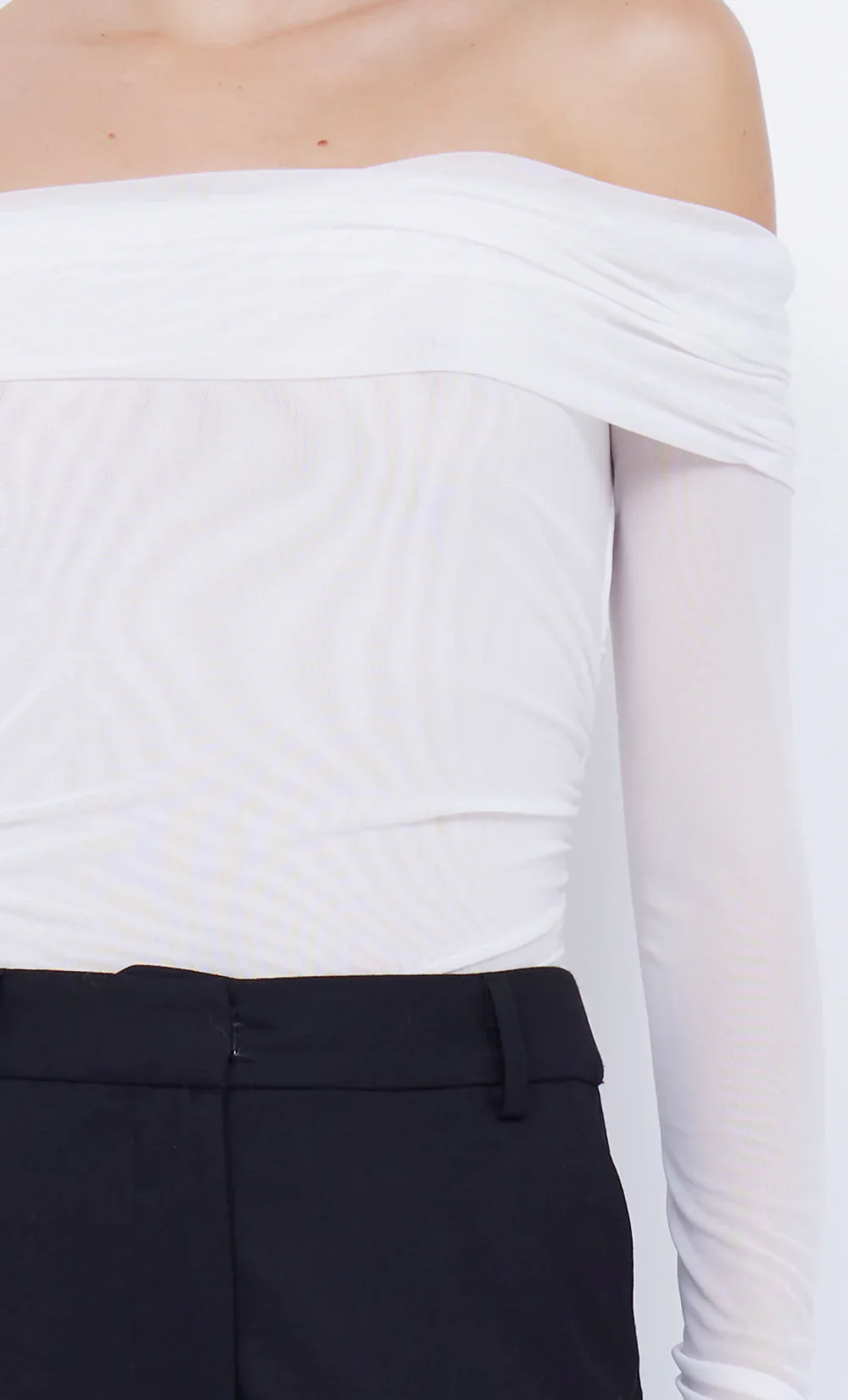 BEC + BRIDGE - SASHAY LONG SLEEVE TOP (IVORY) - Image 5