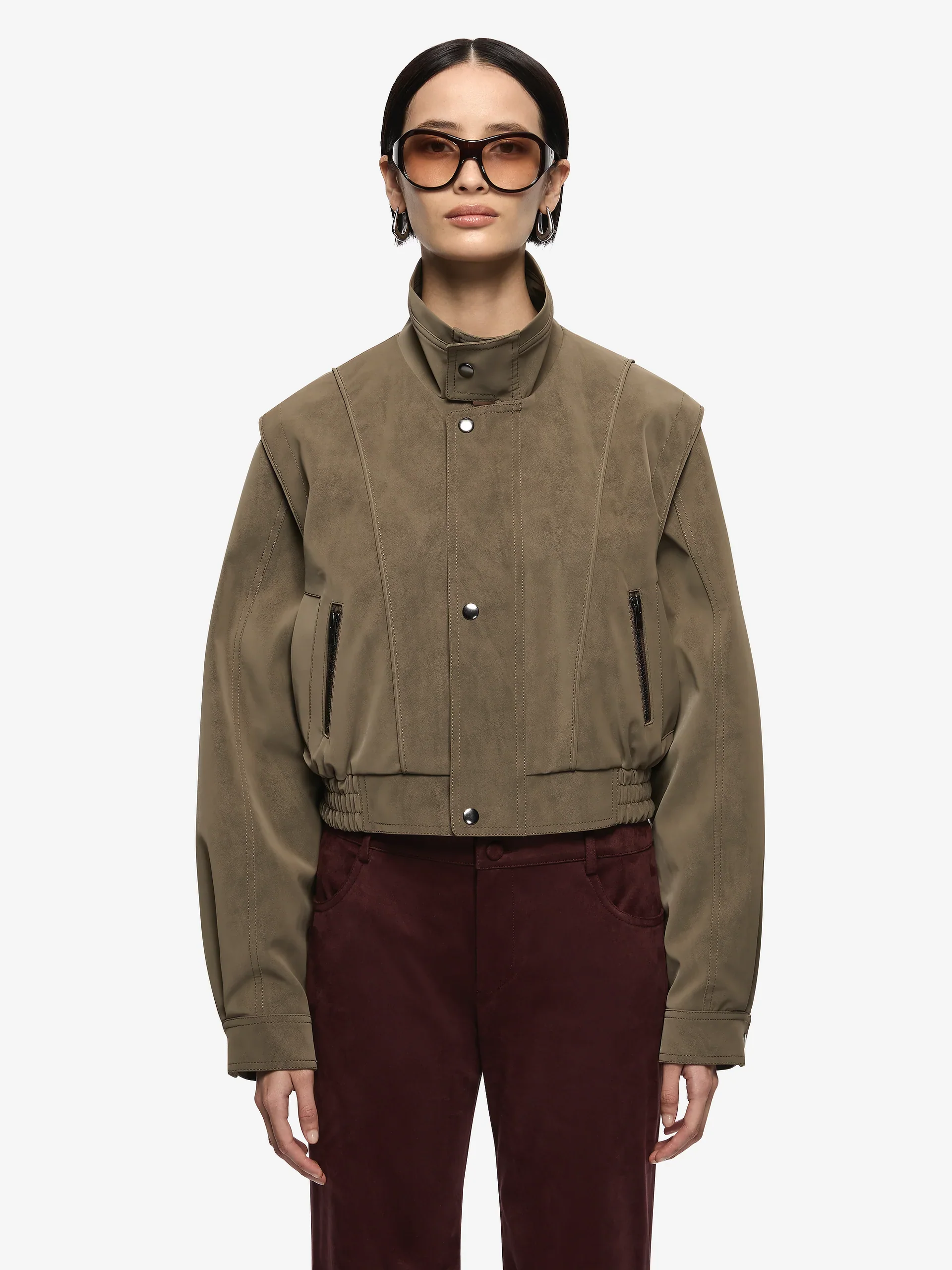 BEC + BRIDGE - ZOLI BOMBER (OLIVE) - Image 3