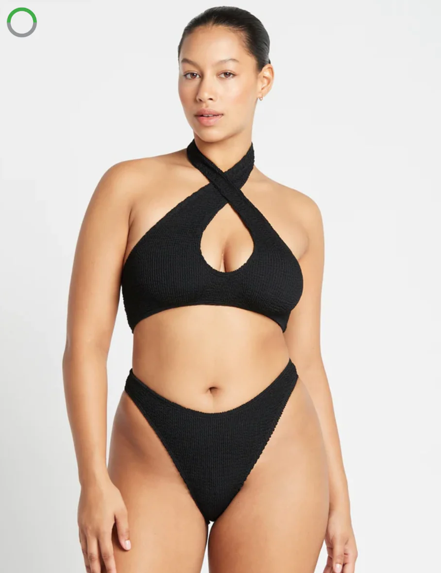 BOND_EYE - Carmen Crop (Black Eco)