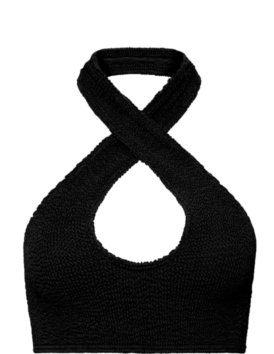 BOND_EYE - Carmen Crop (Black Eco) - Image 2