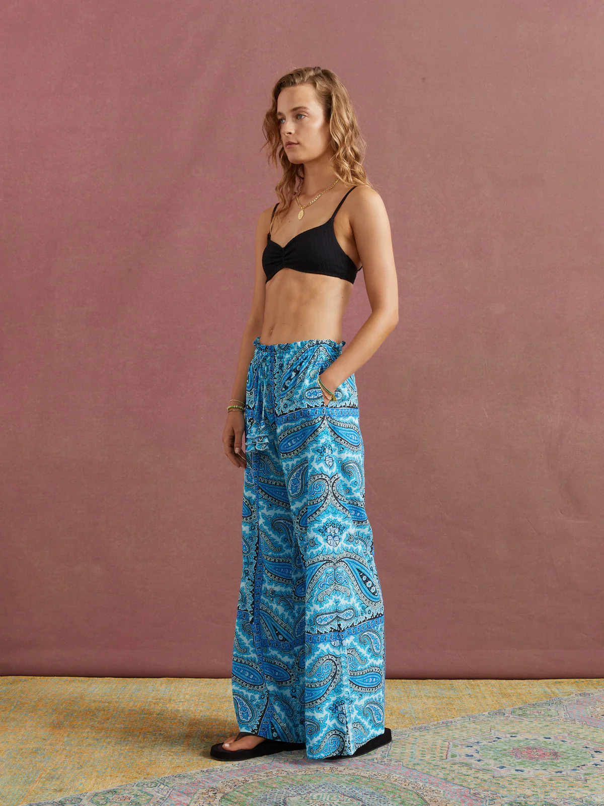 BOTEH - AGIOS HIGH WAIST WIDE LEG PANT - Image 3