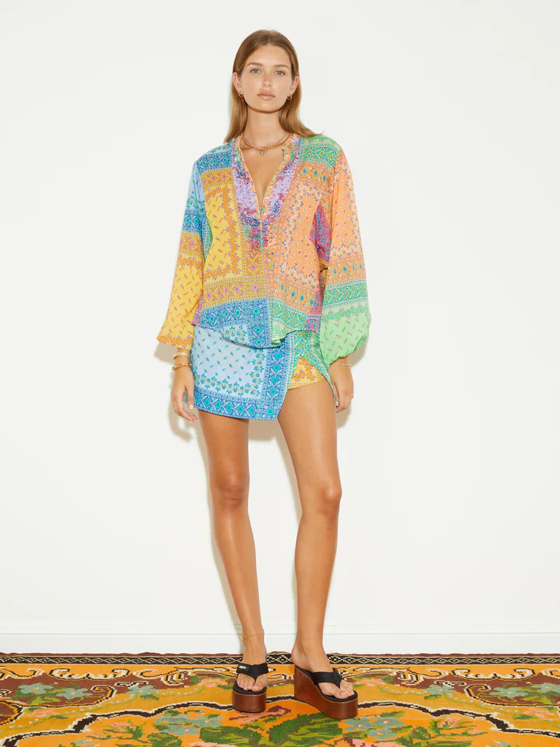 BOTEH - BON BON POEME BLOUSE (MOSAIC) - Image 3