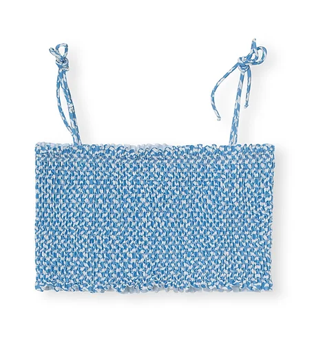 CECILIE COPENHAGEN - Ginza Smock Top (Denim)