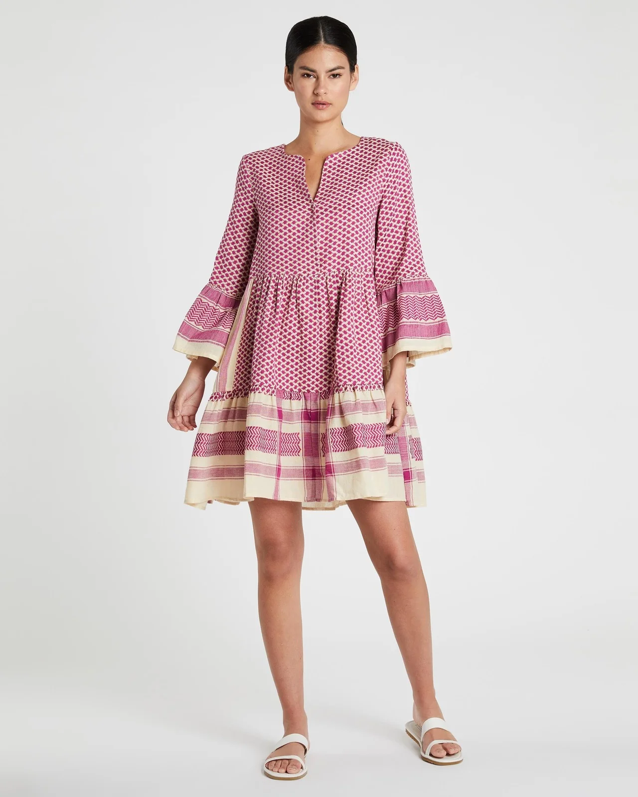 CECILIE COPENHAGEN - Julia Dress (Fuschia) - Image 3