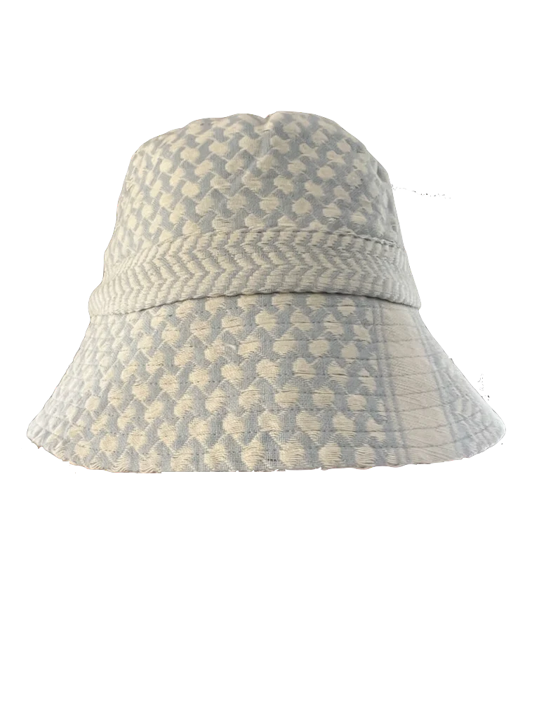 CECILIE COPENHAGEN - Mucca Bucket Hat (Ballad Blue / Whisper White)