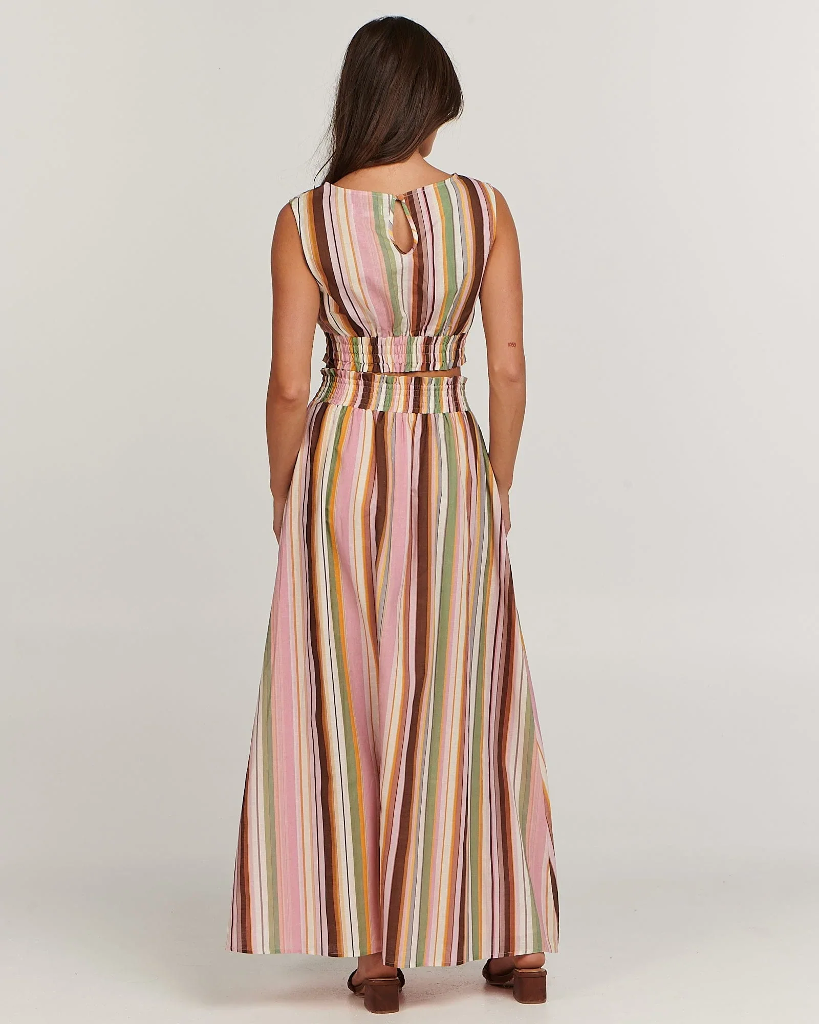 CHARLIE HOLIDAY - ADDY TOP (MULTI STRIPE) - Image 4