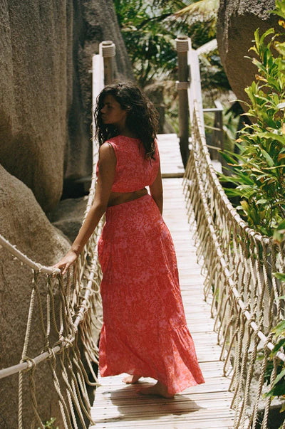Charlie Holiday - Cheyenne skirt (Tropical Floral) - Image 3