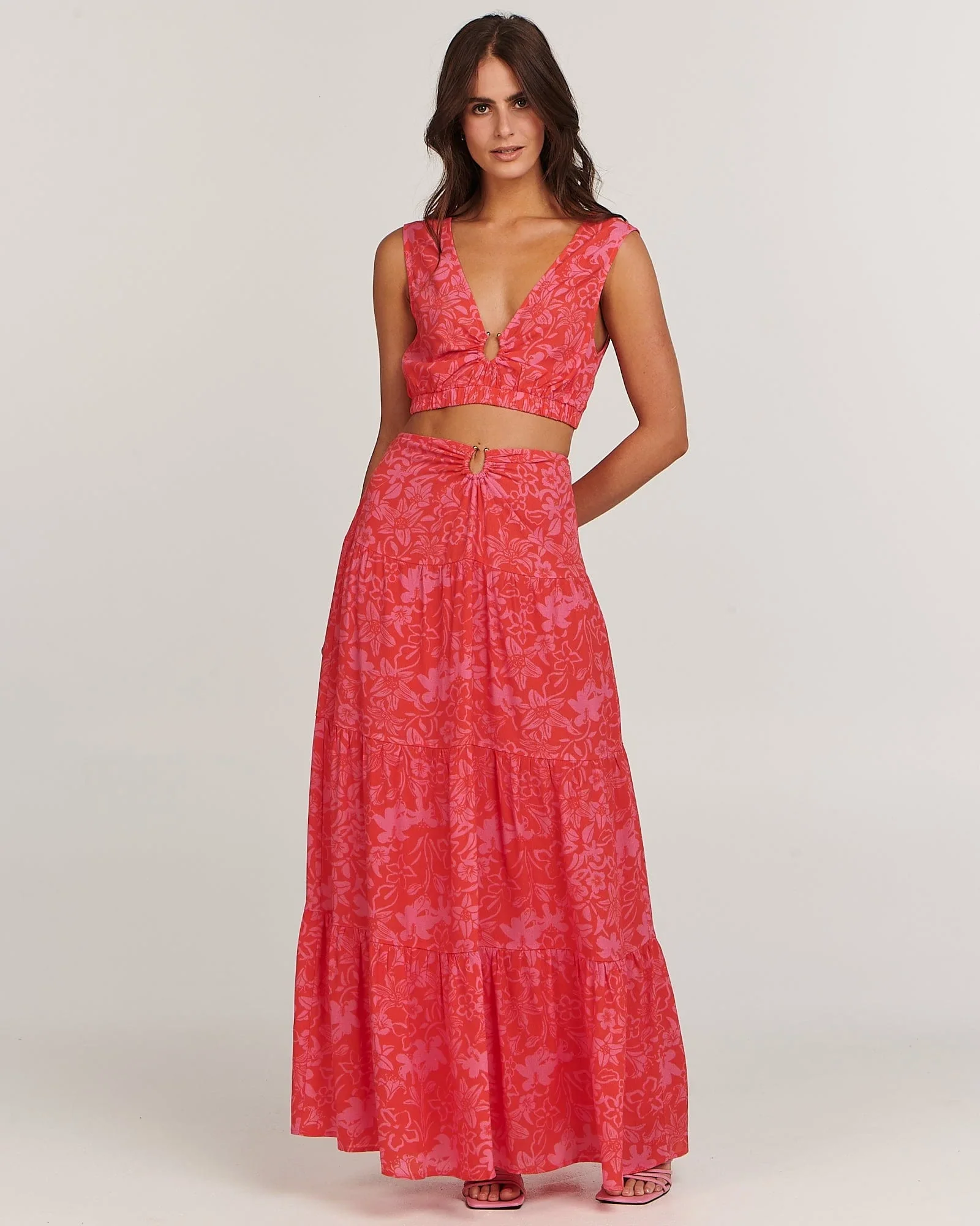 Charlie Holiday - Cheyenne skirt (Tropical Floral) - Image 4
