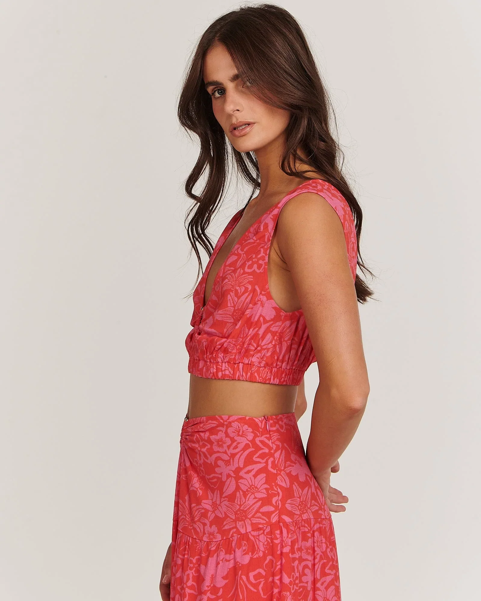 CHARLIE HOLIDAY - Cheyenne Top (Tropical Floral) - Image 5