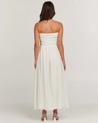 Charlie Holiday - Harriet Midi Dress (WHITE) - Image 7