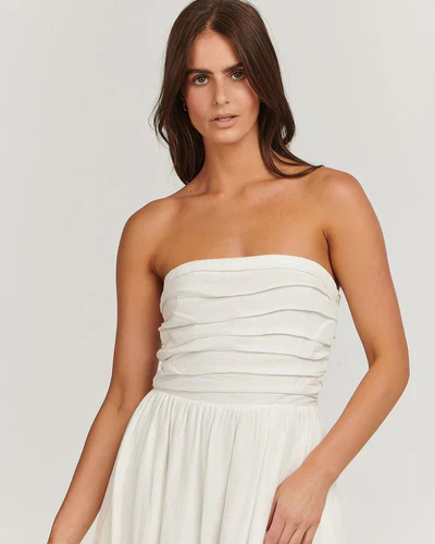 Charlie Holiday - Harriet Midi Dress (WHITE) - Image 8