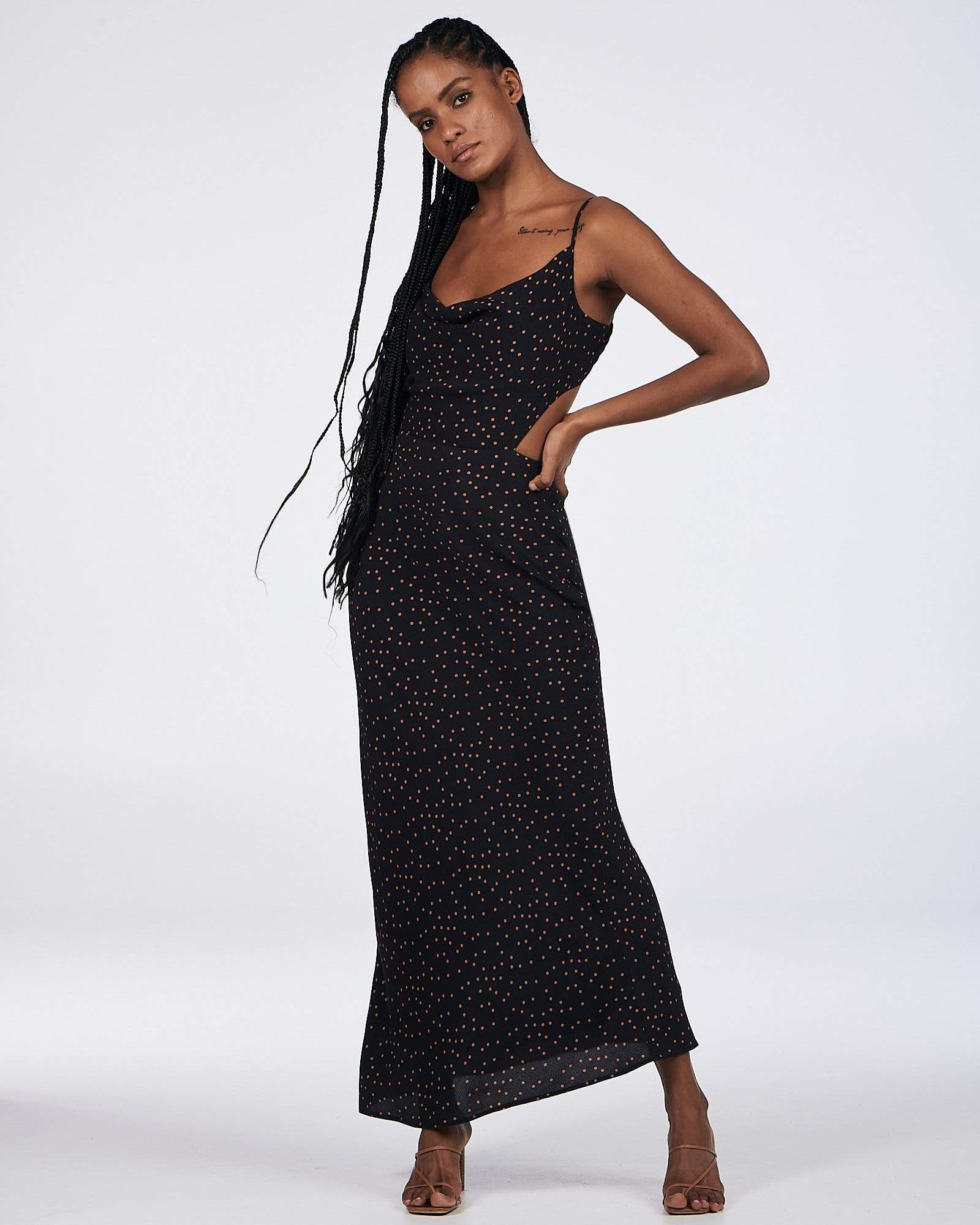 CHARLIE HOLIDAY - Ruby Slip Dress - Image 3