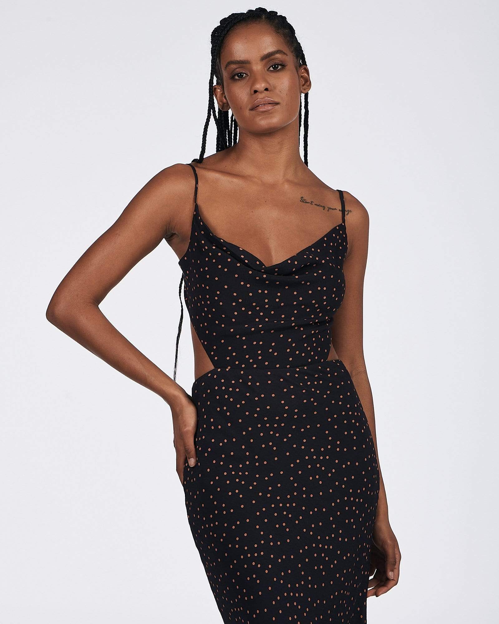 CHARLIE HOLIDAY - Ruby Slip Dress - Image 5