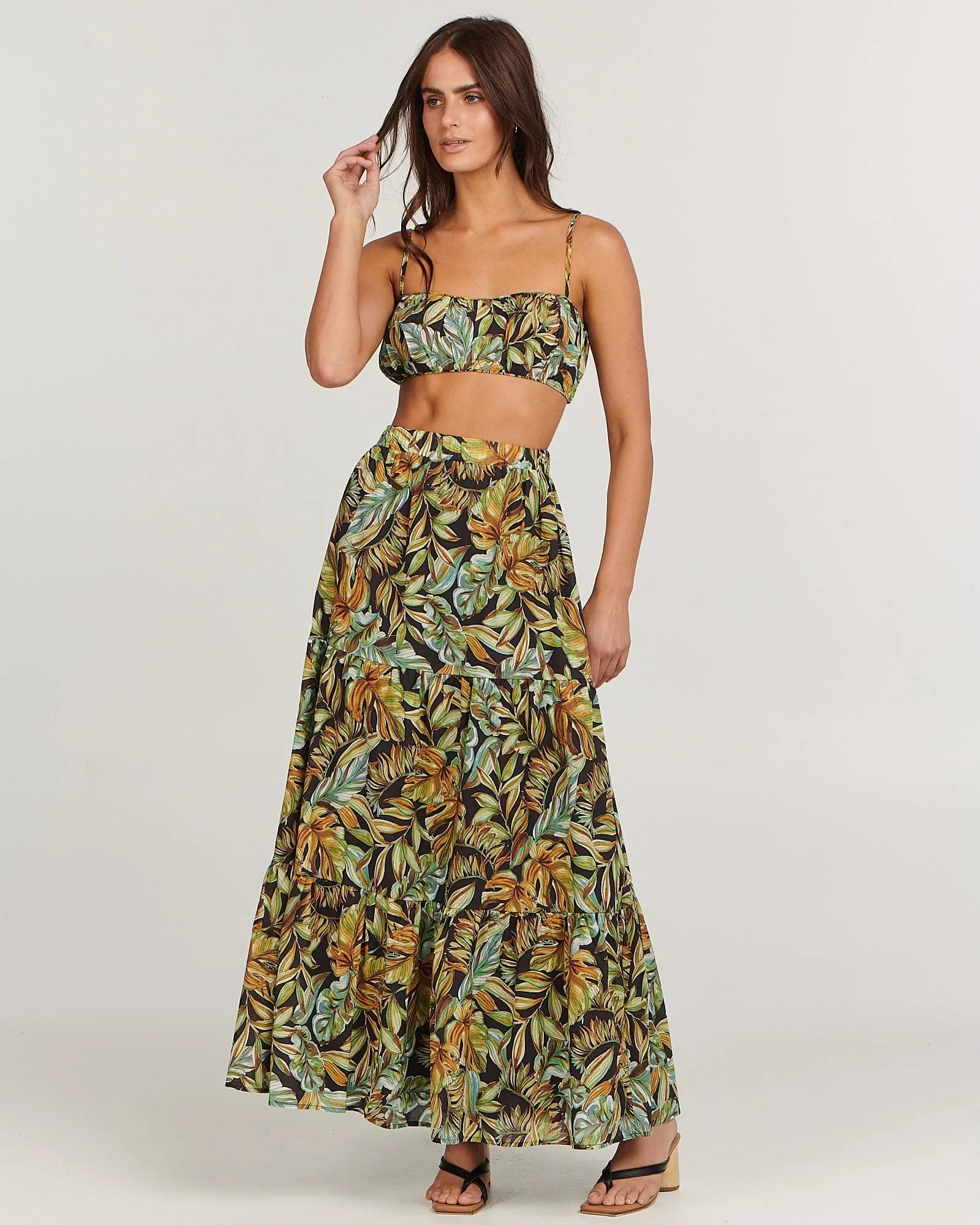 CHARLIE HOLIDAY - WILLOW TOP (Tropical Palm) - Image 4