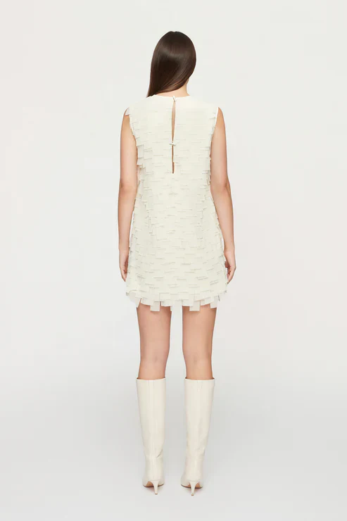 CLEA - BLAKE MINI DRESS (OAT) - Image 2